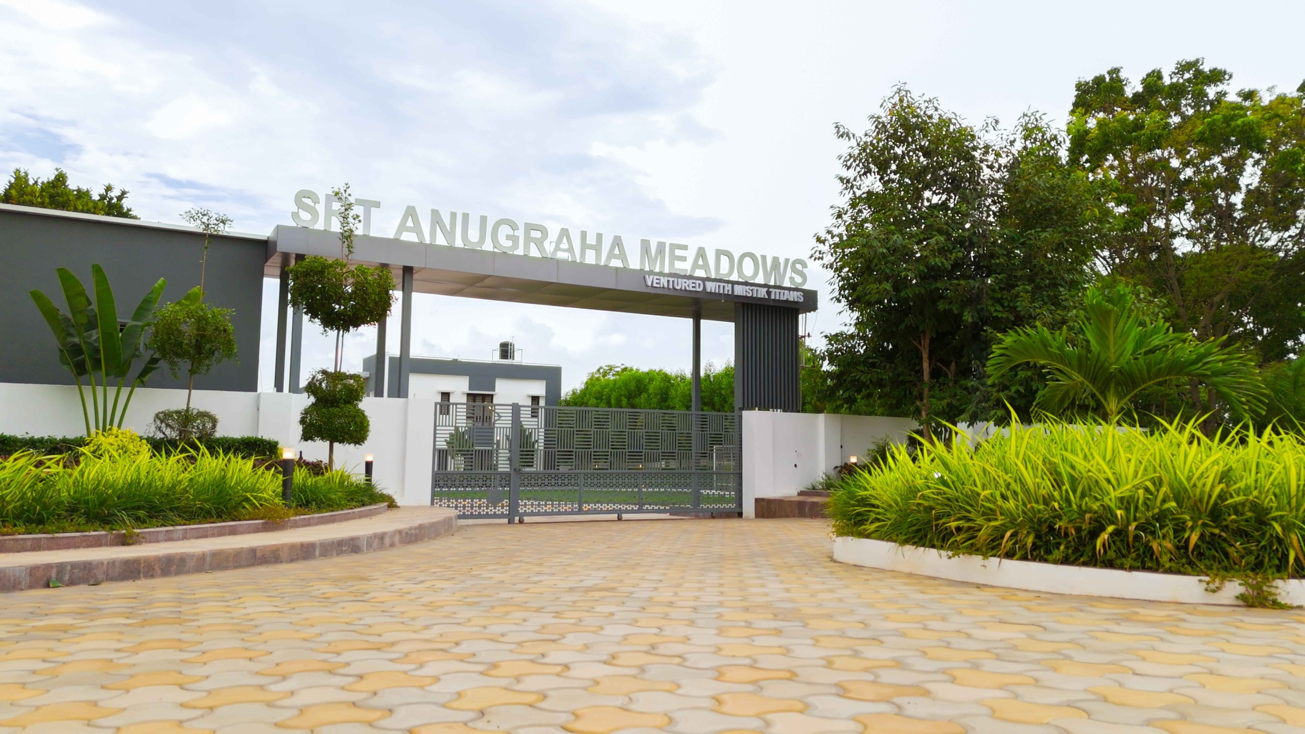 Anugraha Meadows Entrance