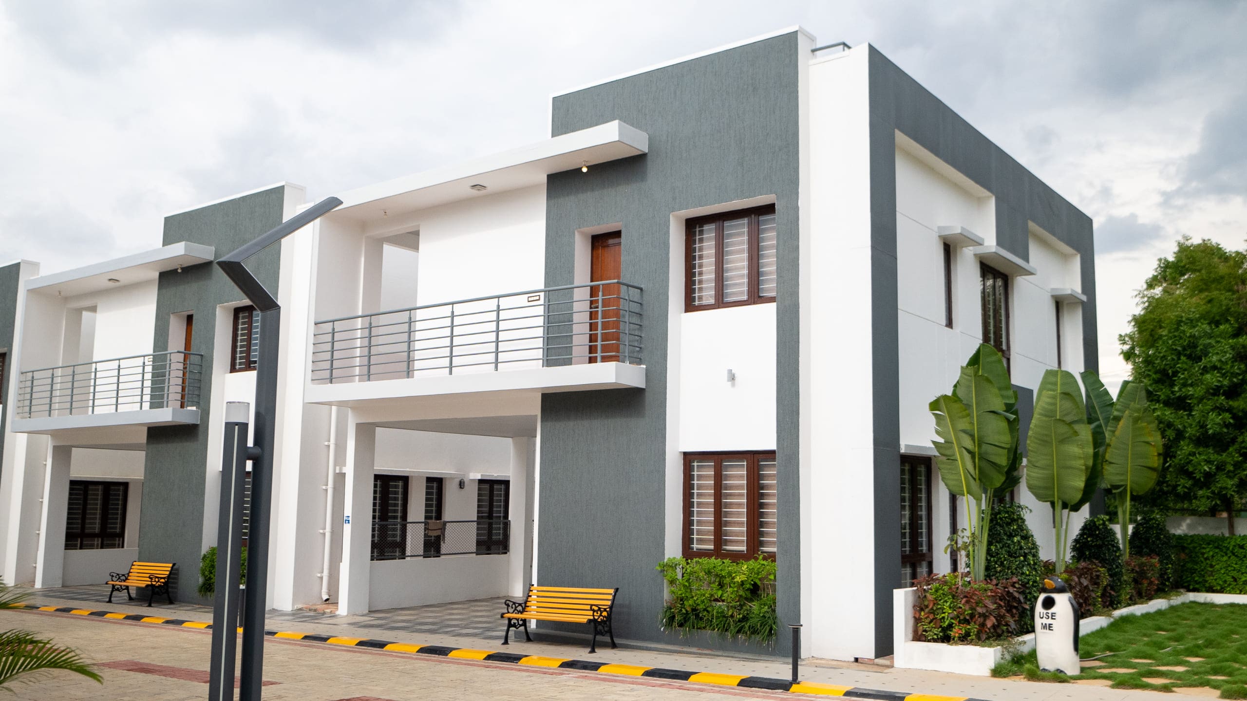 Anugraha Meadows House Front View