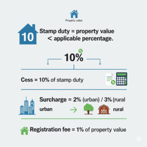 Stamp Duty And Registration Charges Calculator
