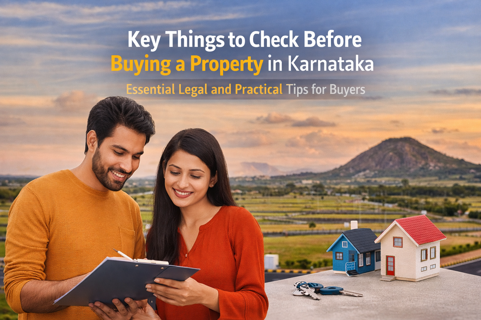 Key Things to Check Before Buying a Property in Karnataka