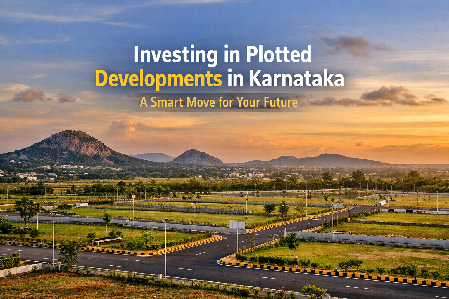 Why Investing in Plotted Developments in Karnataka is a Smart Move