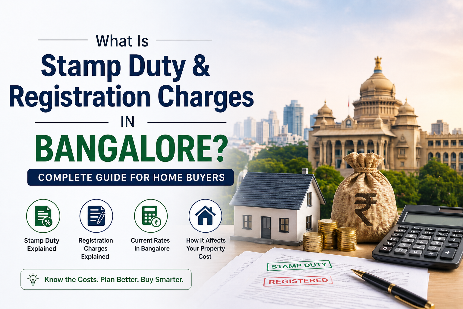 What Is Stamp Duty & Registration Charges in Bangalore?