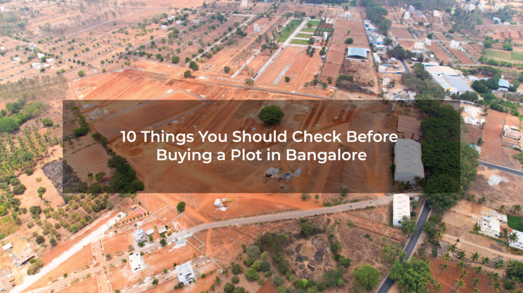 Things to check before buying plot