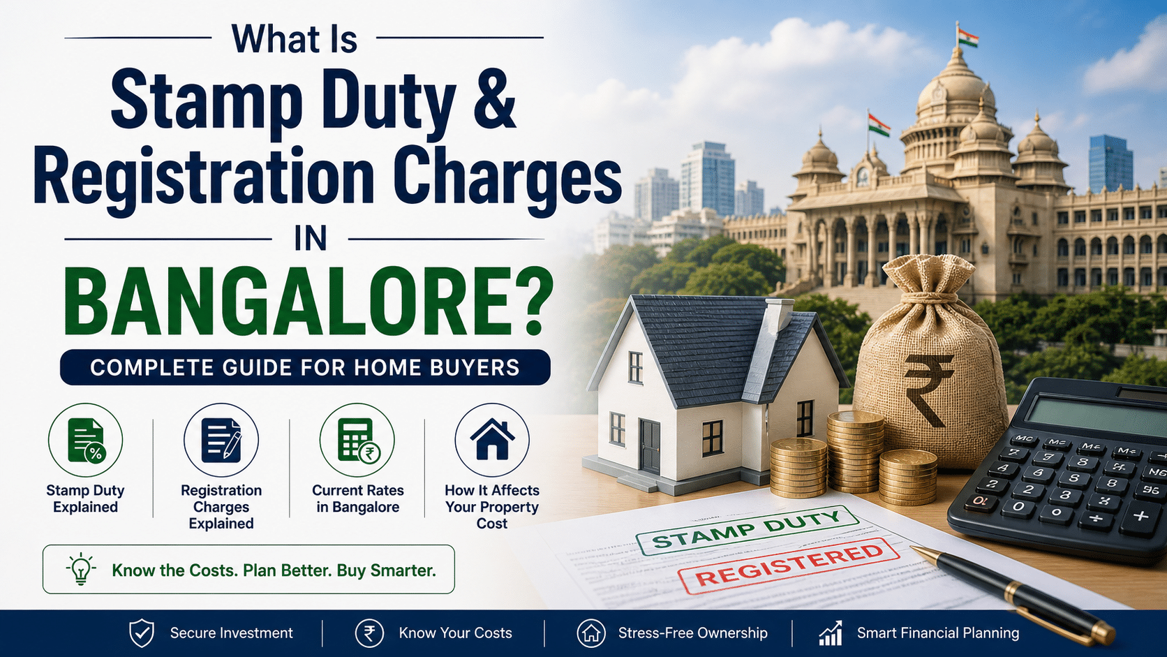 What Is Stamp Duty & Registration Charges in Bangalore?