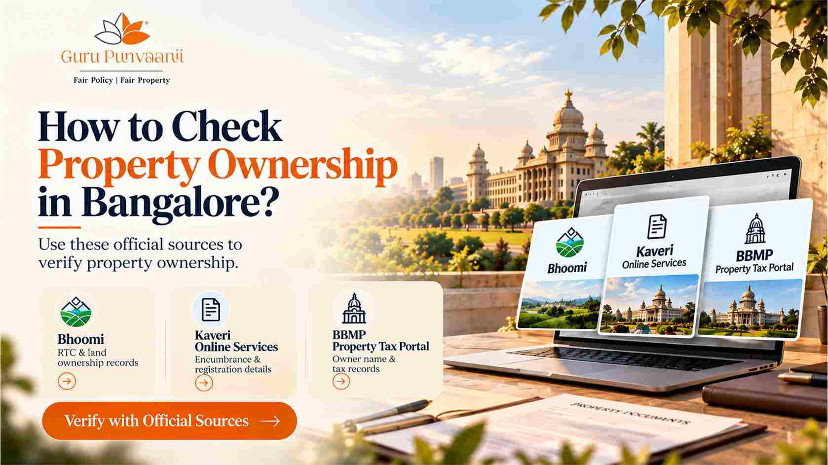 How to Check Property Ownership in Bangalore