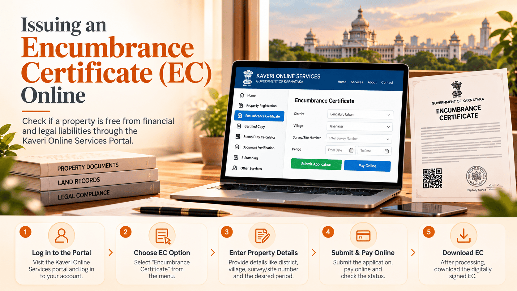 Encumbrance Certificate (EC) Online