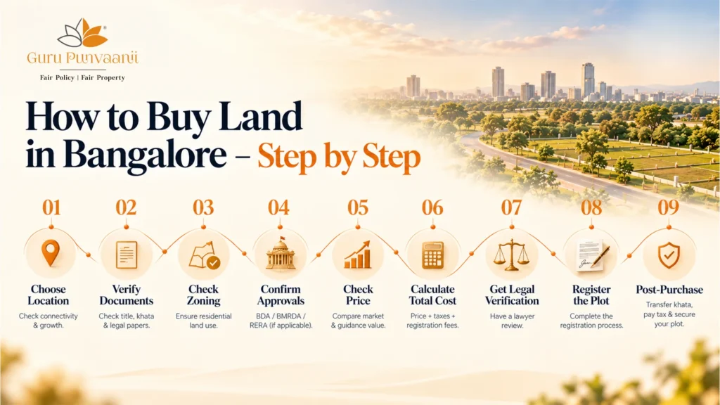 Buying Land in Bangalore Complete Guide