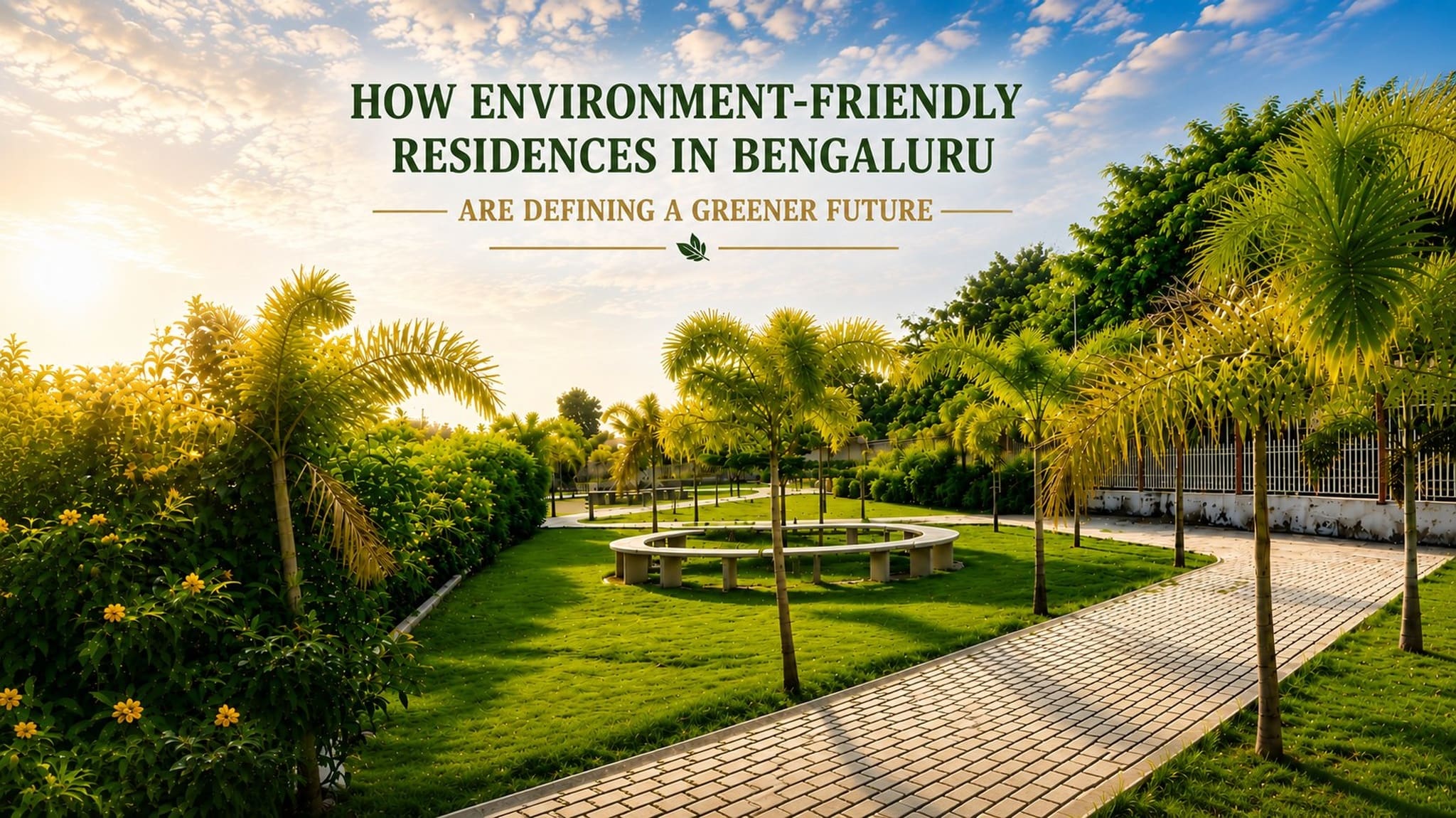 Environment-Friendly Residences in Bengaluru
