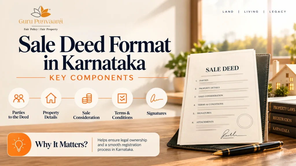 Sale Deed Format in Karnataka - Key Compound