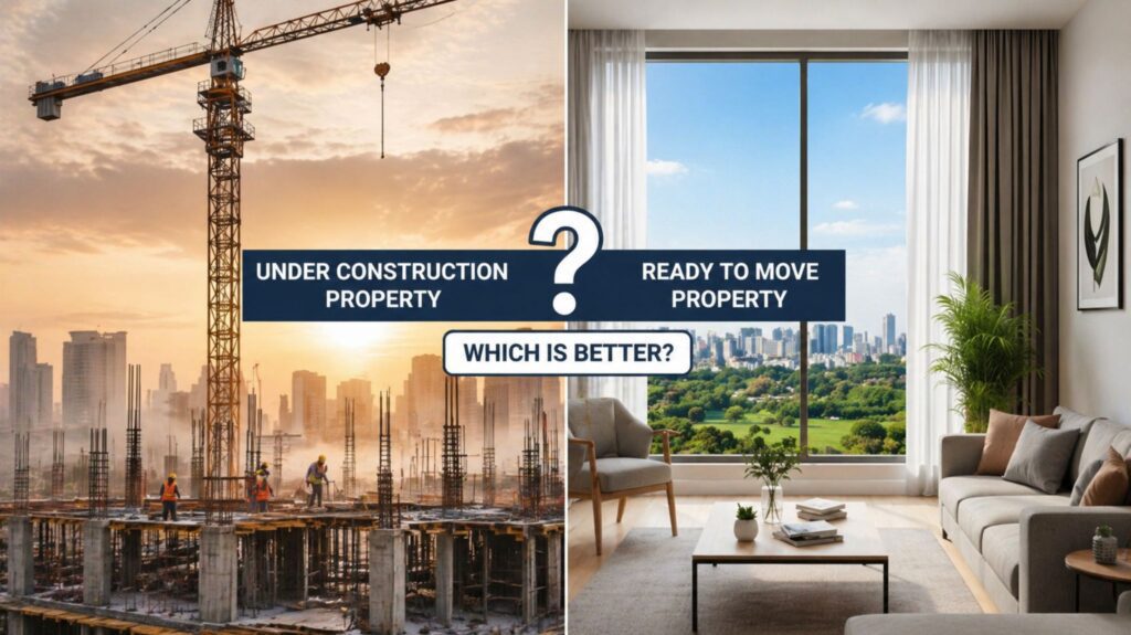 Under Construction vs Ready to Move Property
