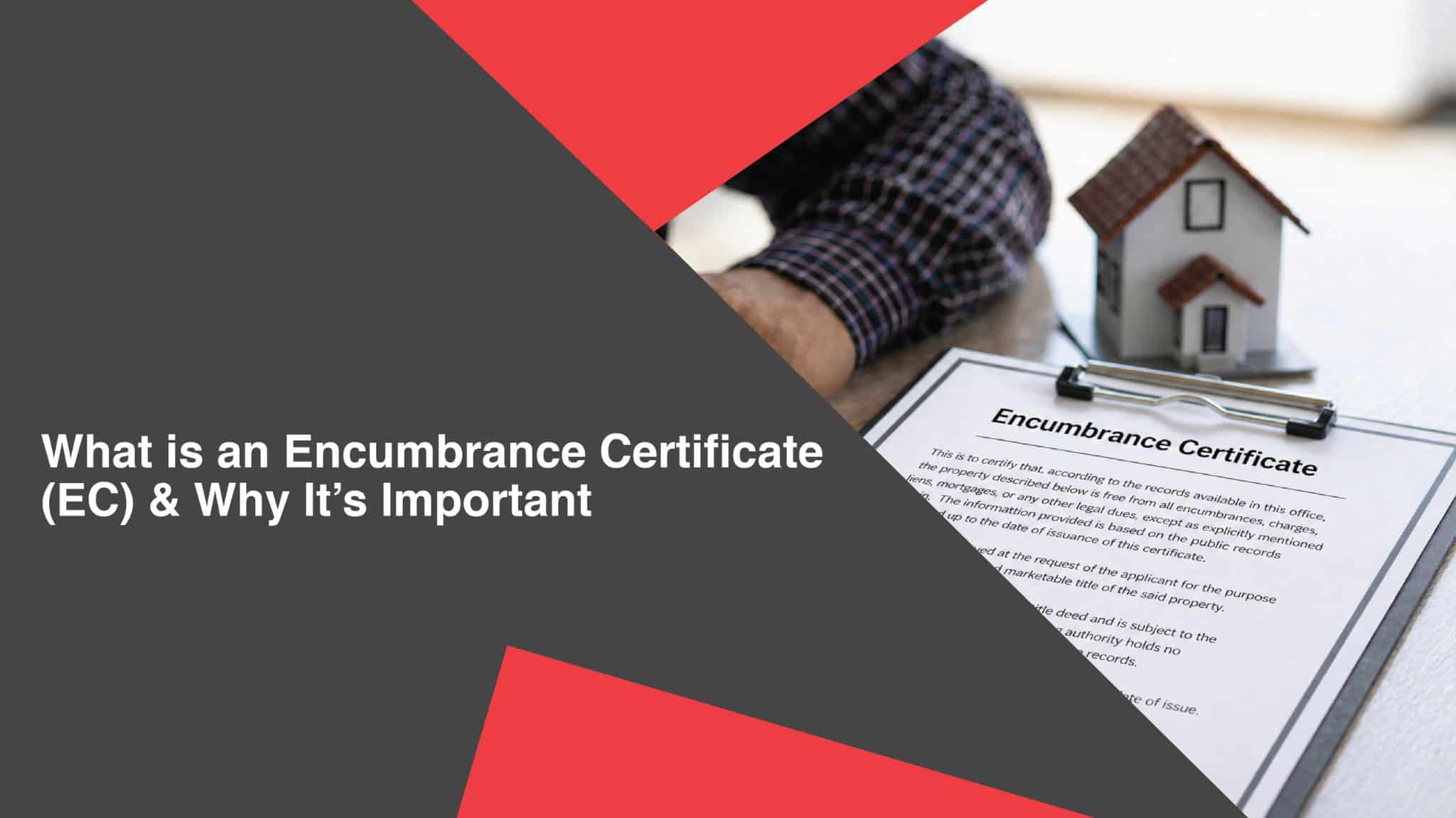 What is an Encumbrance Certificate