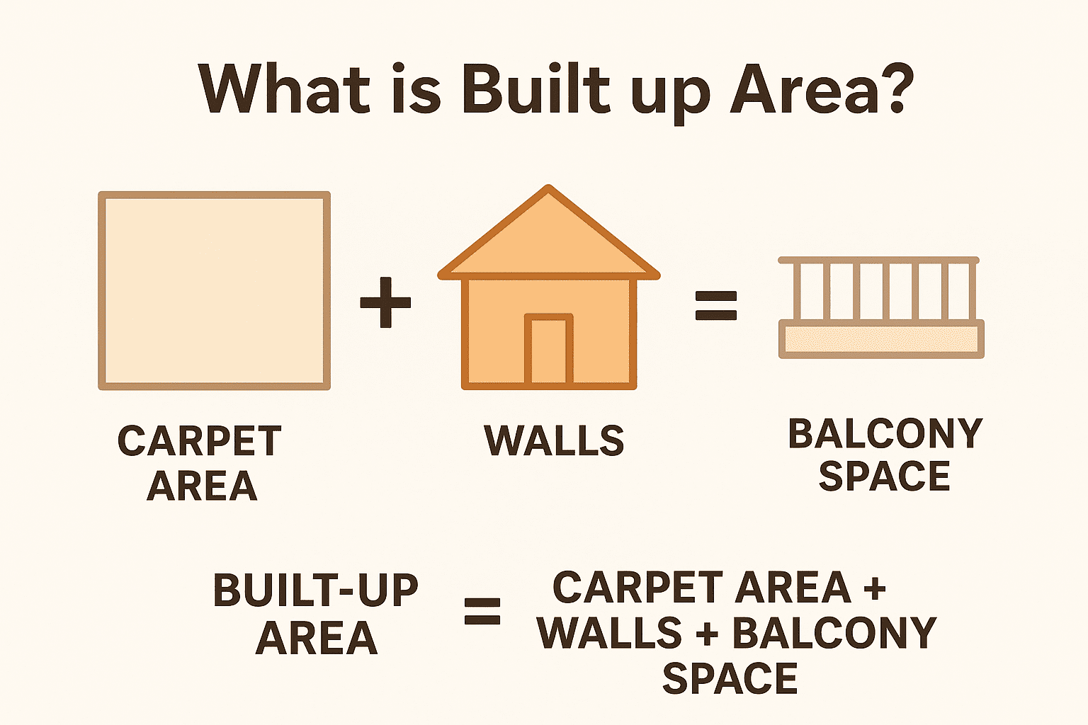 What is built up area