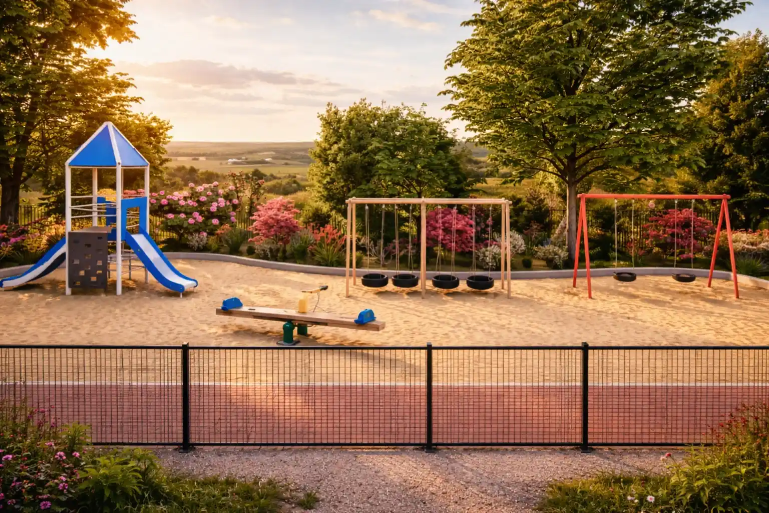 Children play area at Ekansh project