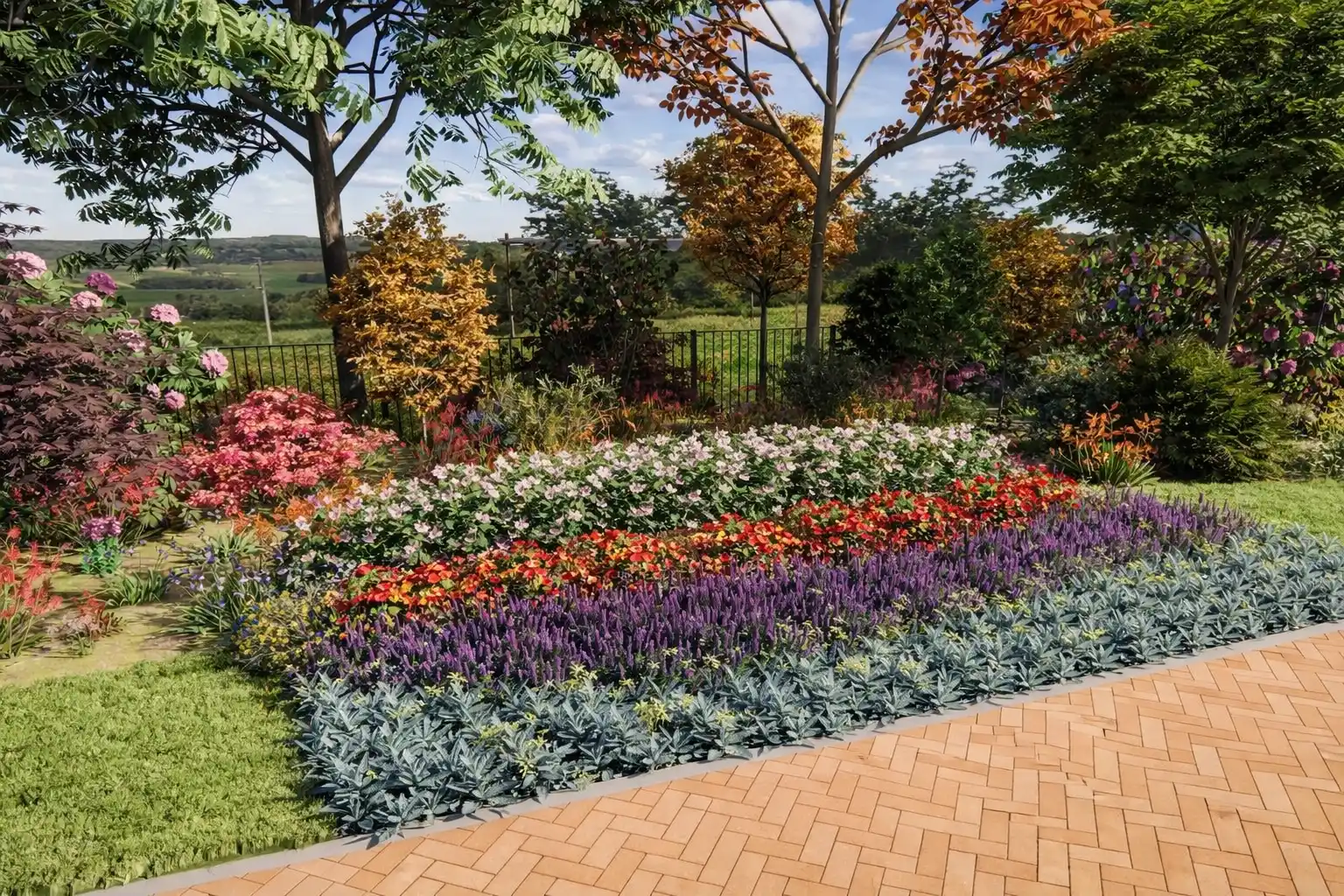 Senior park and herbal garden at Ekansh project