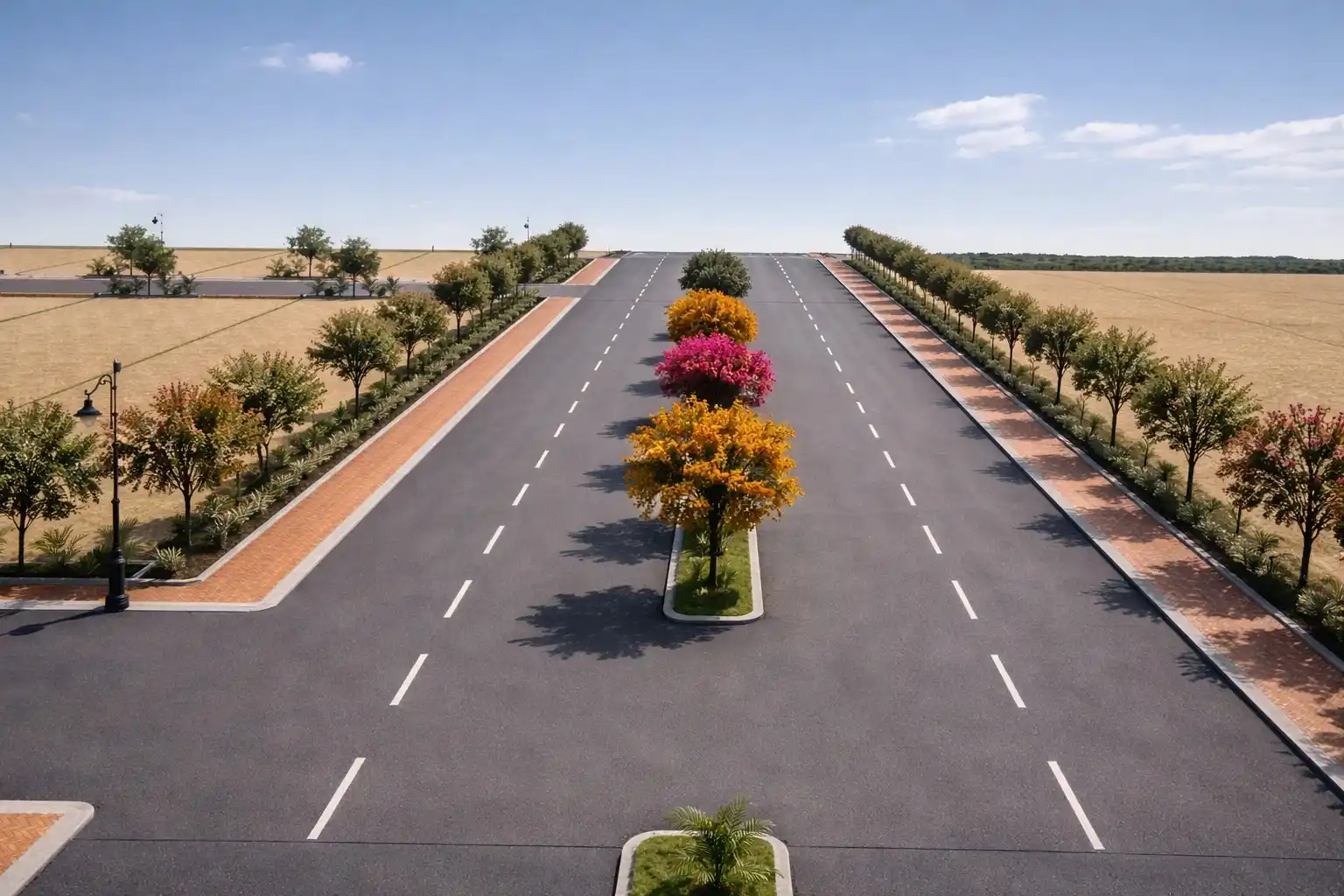 plots for sale in Mysore with wide 18M internal road and planned infrastructure at Ekansh