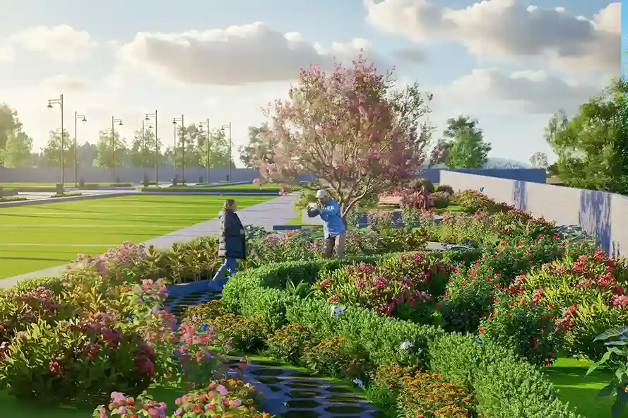Ernika villa plots community view 7