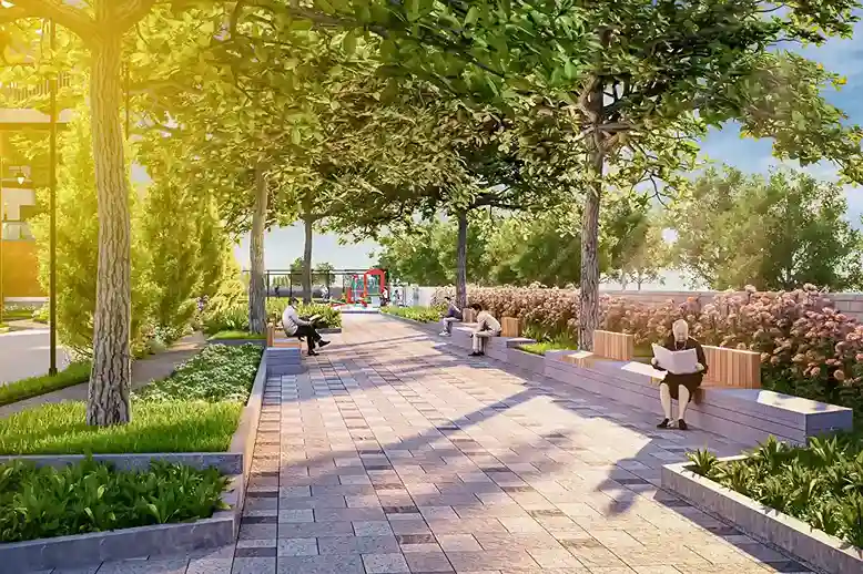 Ernika villa plots community view 6