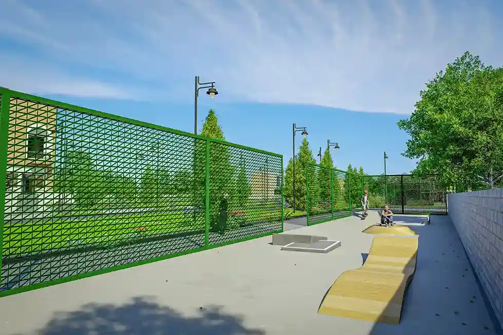 Ernika villa plots community view 3