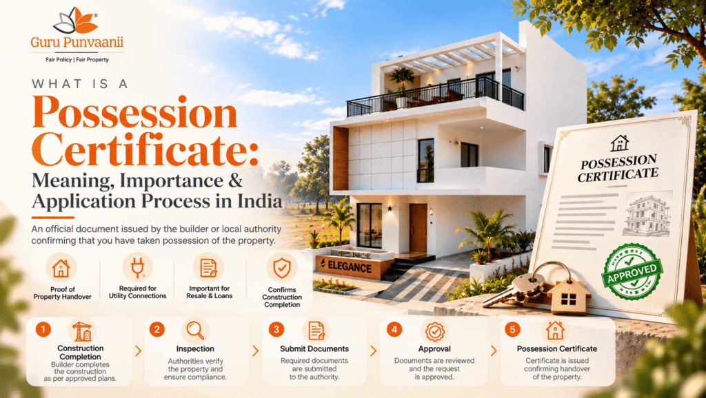 What is a Possession Certificate: Meaning, Importance & Application Process in India