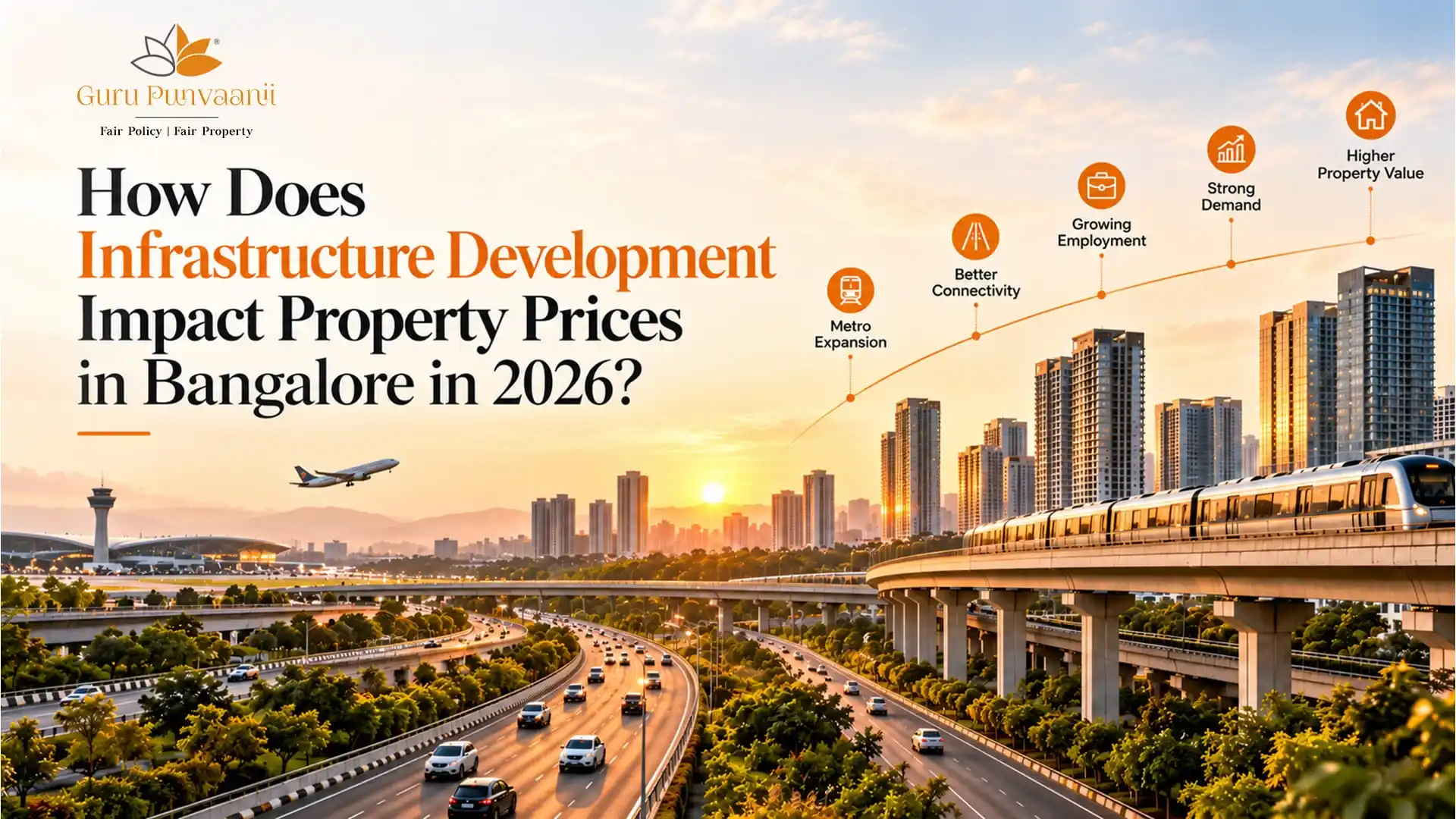 How Does Infrastructure Development Impact Property Prices in Bangalore in 2026