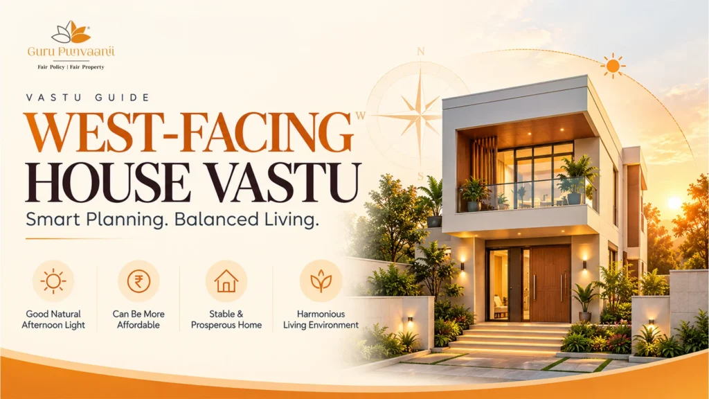 West Facing House Vastu – Complete Vastu Guide for Home Facing West