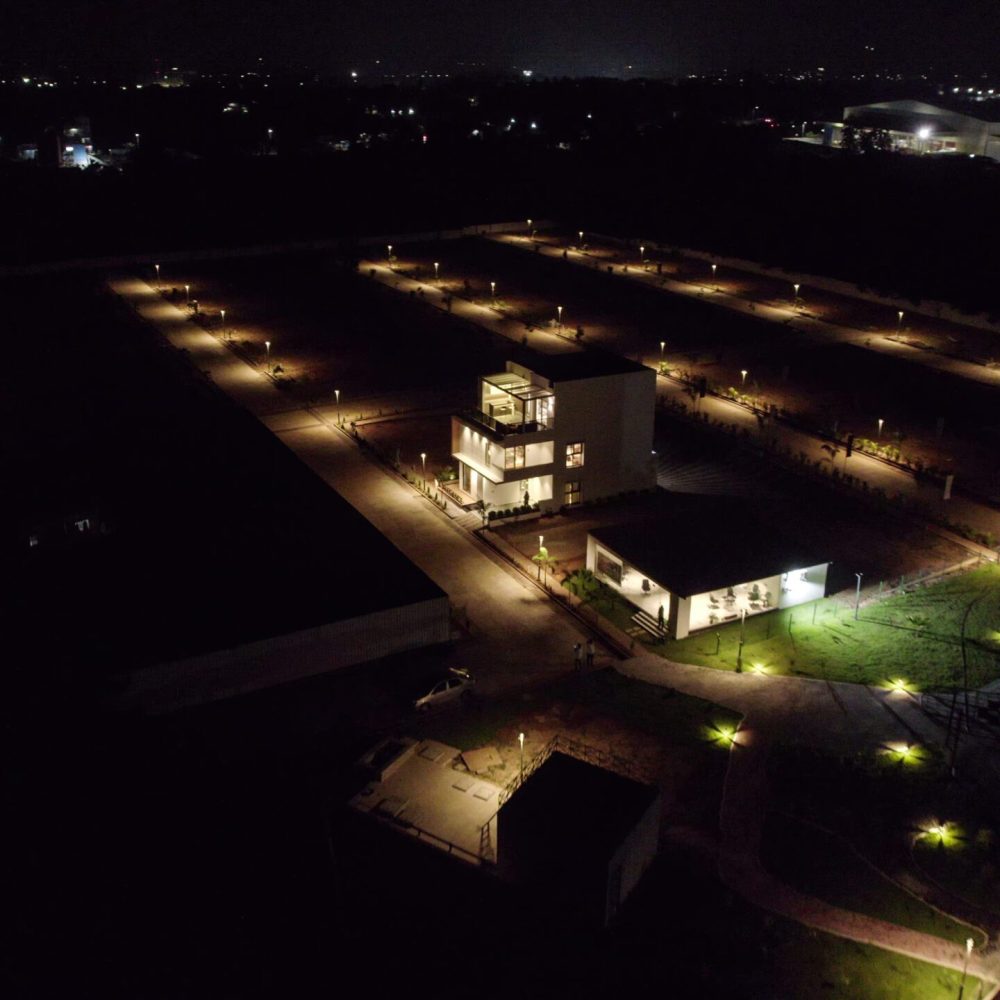 Elegance Aerial view Night